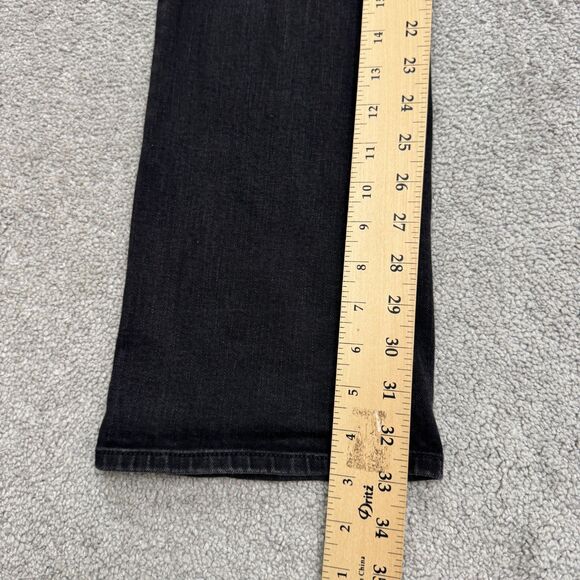Levi's 315 Shaping Bootcut Denim Jeans Women 28 Black Mid Rise Stretch 28x33 - Picture 13 of 16